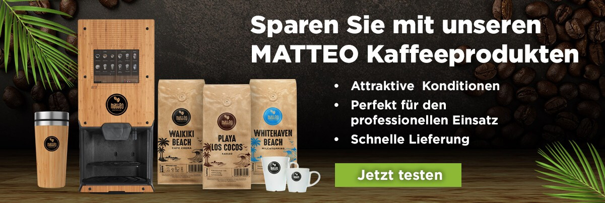 Matteo Kaffee, Kakao, Topping