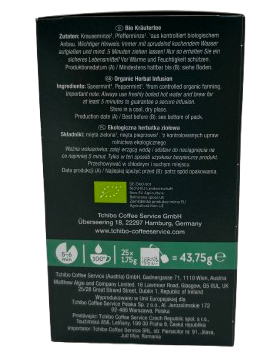 Pure Bio Tea Minze 25x1,75g (DE-ÖKO-006)