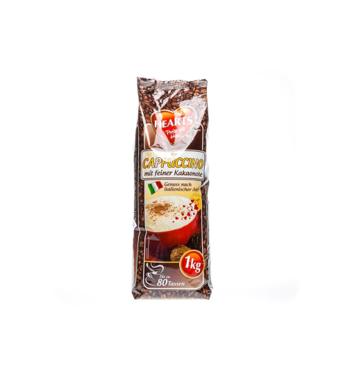 Hearts Cappuccino mit feiner Kakaonote 1000 g