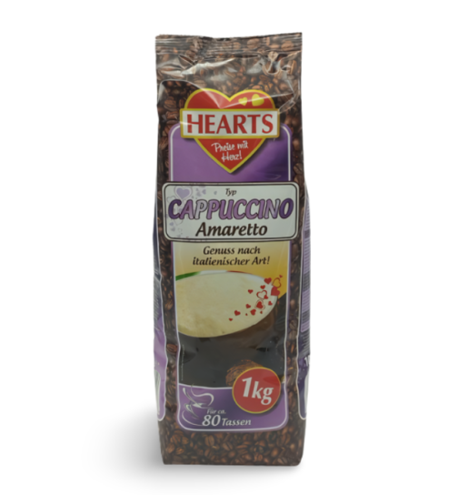 Hearts Cappuccino Amaretto 1000 g