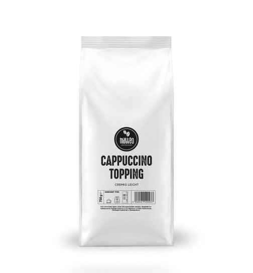 Matteo Cappuccino Topping 750 g