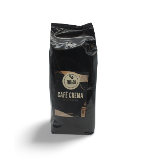 Matteo Kaffee Crema 100% Arabica ganze Bohne 1000 g