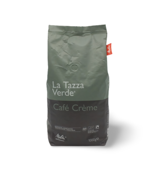 Melitta La Tazza Verde Bio/ Fairtrade Café Creme ganze Bohne 1000 g (DE-ÖKO-006)