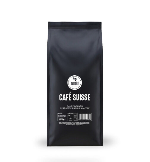 Matteo Kaffee Suisse ganze Bohne 1000 g
