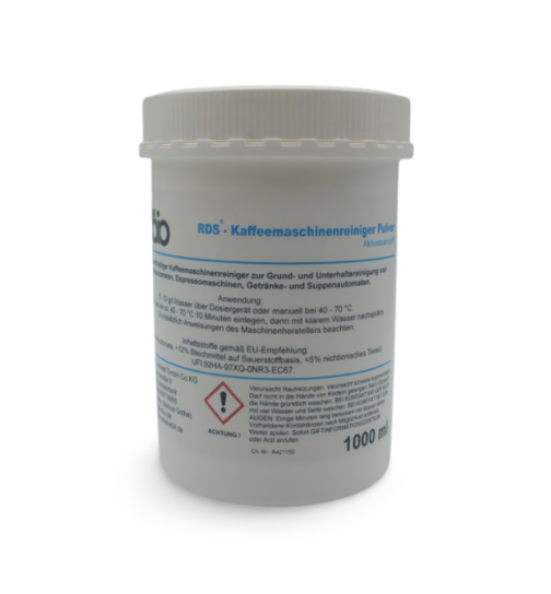 RDS - Kaffeemaschinenreinigungspulver Aktiv Sauerstoff 1000 ml