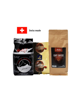 Probierpaket Kaffee Cafe Suisse ganze Bohnen