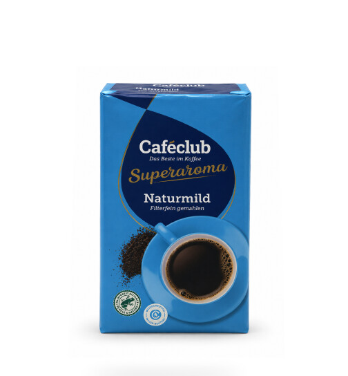 Caféclub Naturmild gemahlen 500 g