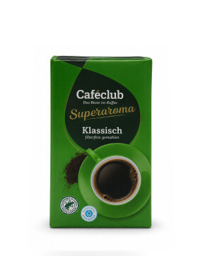 Caféclub Klassisch gemahlen 500g