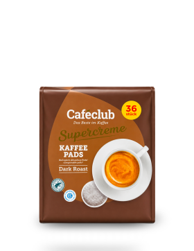 Caféclub Supercreme Dark Roast Pads (36 Stück)