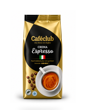 Caféclub Crema Espresso ganze Bohnen 1000 g