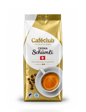 Caféclub Crema Schümli ganze Bohnen 1000 g