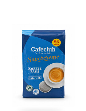 Caféclub Supercreme Naturmild Pads (56 Stück)