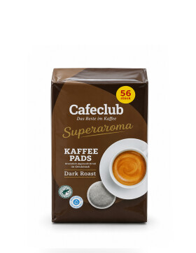Caféclub Supercreme Dark Roast Pads (56 Stück)