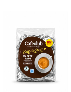 Caféclub Supercreme Extra Dark Roast Pads (100...