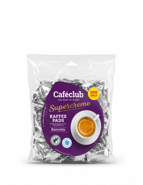 Caféclub Supercreme Ristretto Pads (100 Stück)