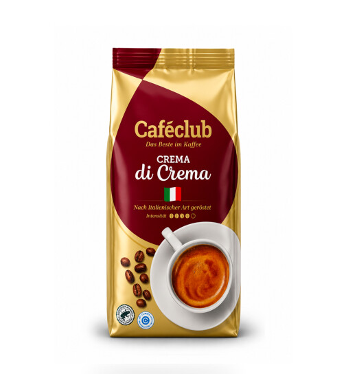 Caféclub Crema di Crema ganze Bohnen 1000 g