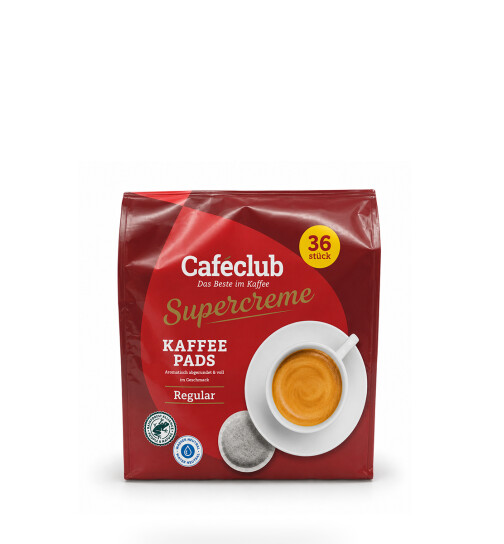 Caféclub Supercreme Regular Pads (36 Stück)