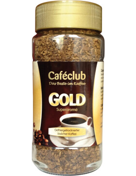 Caféclub Löslicher Kaffee Gold 200 g