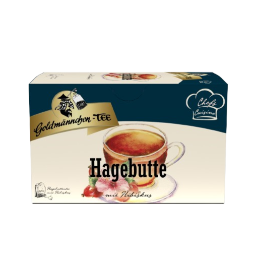 Goldmännchen Hagebutte mit Hibiskus Tee 20x2,5g