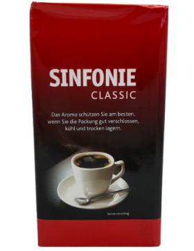 Jacobs Sinfonie Classic Filterkaffee 500g