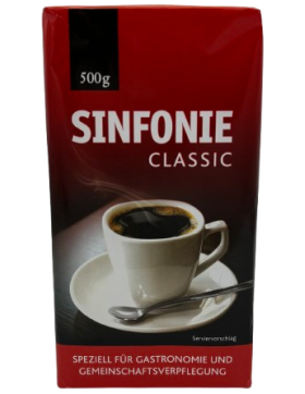 Jacobs Sinfonie Classic Filterkaffee 500g